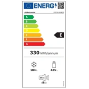 LG GTFV61PYBQD felülfagyasztós hűtő