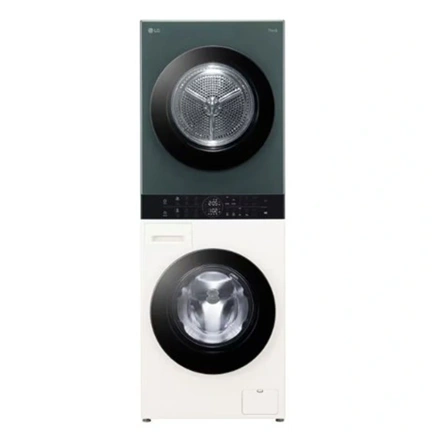 LG WT1210EGF WashTower mosógép + szárítógép - zöld + bézs