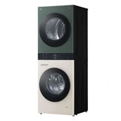 LG WT1210EGF WashTower mosógép + szárítógép - zöld + bézs