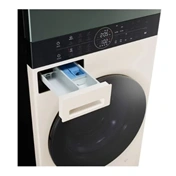 LG WT1210EGF WashTower mosógép + szárítógép - zöld + bézs