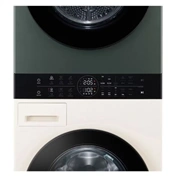 LG WT1210EGF WashTower mosógép + szárítógép - zöld + bézs