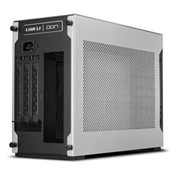 LIAN LI A4-H2O PCIe 3.0 riser kábellel, ezüst/fekete