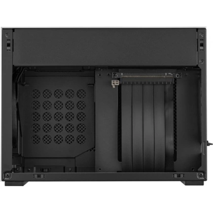 LIAN LI A4-H2O PCIe 3.0 riser kábellel, ezüst/fekete
