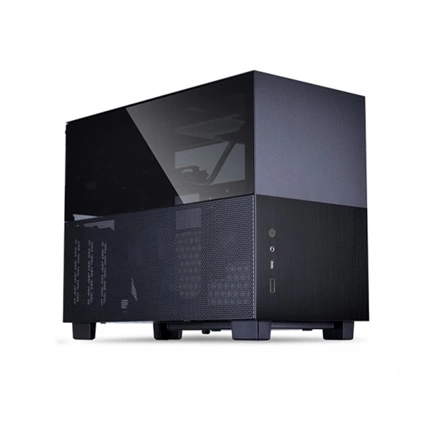 LIAN LI Q58 PCIe 4.0 riser kábellel, fekete
