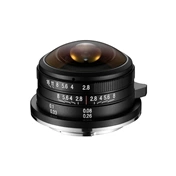 Laowa 4mm f/2.8 Circular Fisheye MFT objektív