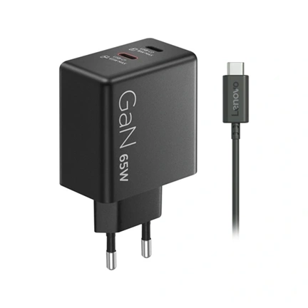 Lenovo Dual USB-C 65W GaN Charger