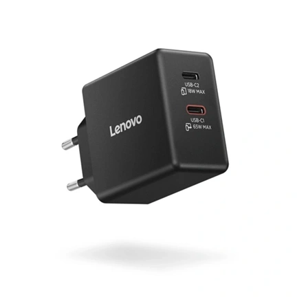 Lenovo Dual USB-C 65W GaN Charger