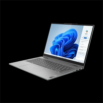 Lenovo IdeaPad 5 2-in-1 14AGP11 notebook 14" WUXGA, AMD Ryzen AI 7 445, 16GB, 512GB SSD, Wi-Fi 7, nincs OS, holdszürke