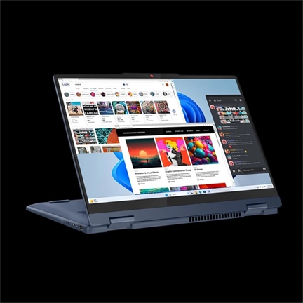 Lenovo IdeaPad 5 2-in-1 14AHP9 14"WUXGA/AMD Ryzen 5 8645HS/16GB/512GB/Int.VGA/kék laptop