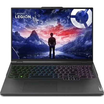 Lenovo Legion Pro 5 16ARX8 notebook WQXGA AMD Ryzen 9 7945HX 32GB DDR5 1TB SSD RTX4070 8GB Windows 11 Home, ónixszürke