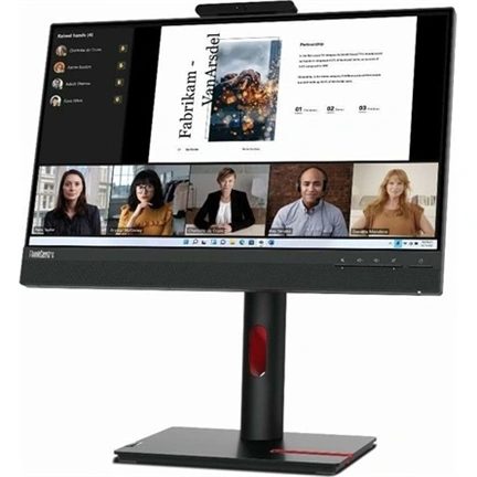 Lenovo ThinkCentre TIO-22 Gen5 monitor - 21,5" FHD IPS, ergonomikus állvány