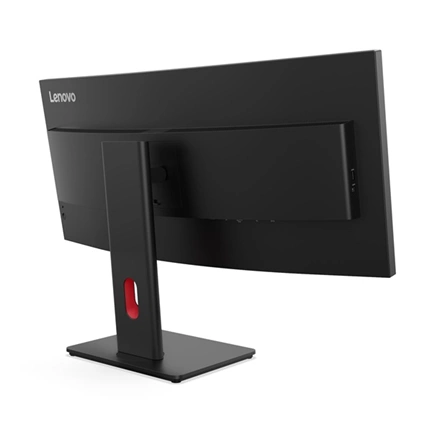 Lenovo ThinkVision T34WD-40 monitor 34" WQHD VA 120Hz, ívelt 1500R, állítható magasságú, elfordítható állvány