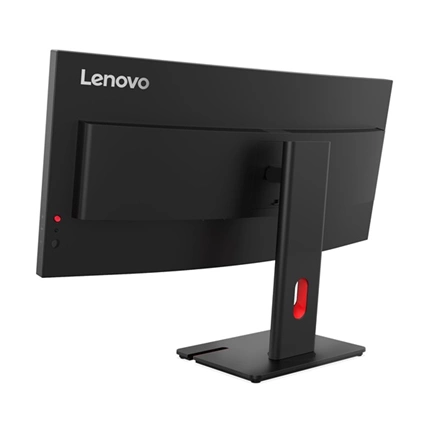 Lenovo ThinkVision T34WD-40 monitor 34" WQHD VA 120Hz, ívelt 1500R, állítható magasságú, elfordítható állvány