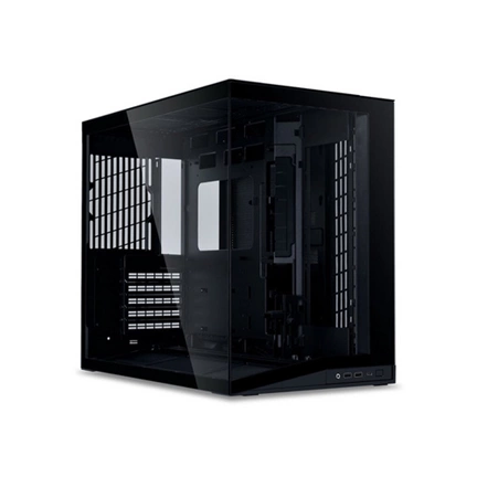 Lian Li O11 Dynamic Mini V2 számítógépház - ATX, edzett üveg elöl/oldalt, fekete