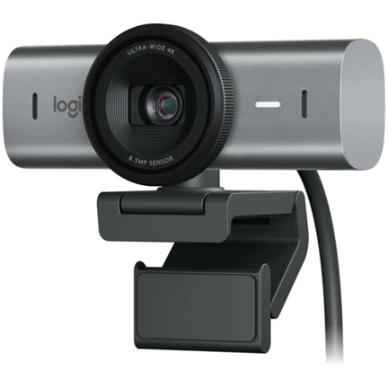 Logitech Brio 100 webkamera - Full HD 1080p, piszkosfehér