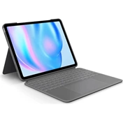 Logitech Combo Touch leválasztható billentyűzettok érintőpaddal - iPad Air 13" M2-höz, nemzetközi, oxfordi szürke