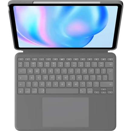 Logitech Combo Touch leválasztható billentyűzettok érintőpaddal - iPad Air 13" M2-höz, nemzetközi, oxfordi szürke