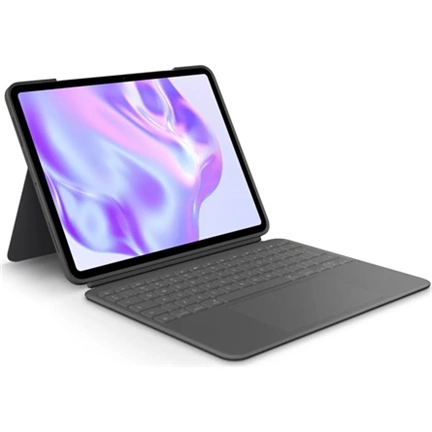 Logitech Combo Touch leválasztható billentyűzettok érintőpaddal - iPad Pro 13" M4-hez, nemzetközi, grafitszürke
