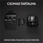 Logitech G920/G29 kormány/pedál + G335 fejhallgató, fekete