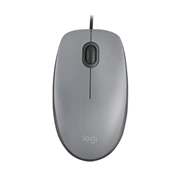 Logitech Mouse M110 SILENT - MID GRAY - EMEA