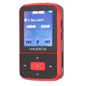 MAJESTIC BT3284R MP3 lejátszó, 1,5" színes kijelzővel, 32GB microSD kártyával