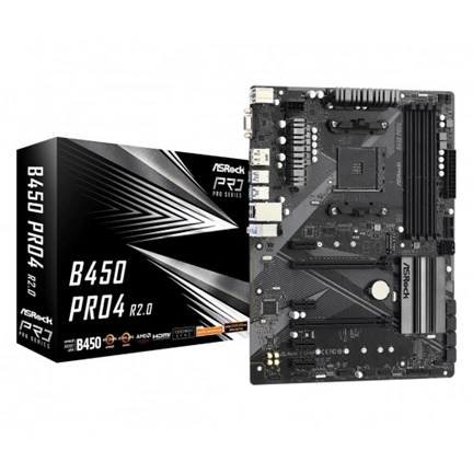 MBO Asrock B450 Pro4 R2.0