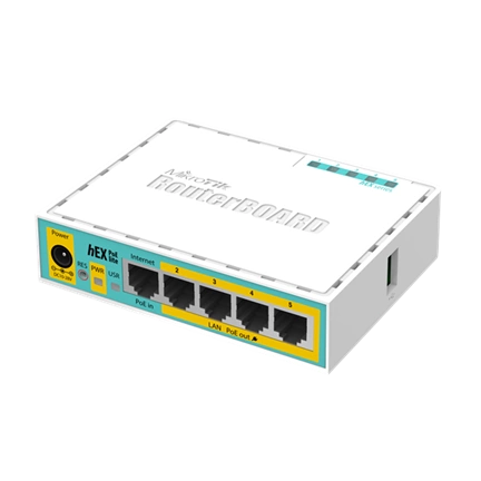 MIKROTIK hEX PoE lite