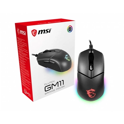 MSI Clutch GM11 Optical 5000 DPI Black