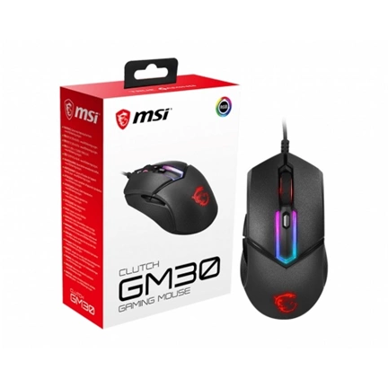 MSI Clutch GM30 Optical 6200 DPI Black