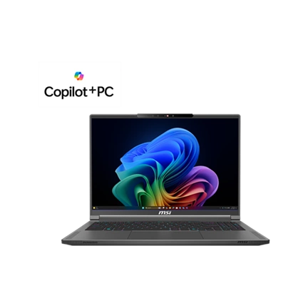 MSI Creator A16 AI+ A3XVGG-259 notebook 16" UHD+ 120Hz, RAI9HX370, 32GB, 1TB SSD, RTX4070 8GB, W11H, angol (US) kiosztás