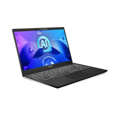 MSI Modern 15 H AI C1M notebook 15,6" FHD, Intel Core Ultra 5 125H, 16GB DDR5, 512GB SSD, nincs operációs rendszer MSI Modern 15 H AI C1M notebook 15,6" FHD, Intel Core Ultra 5 125H, 16GB DDR5, 512GB SSD, nincs operációs rendszer