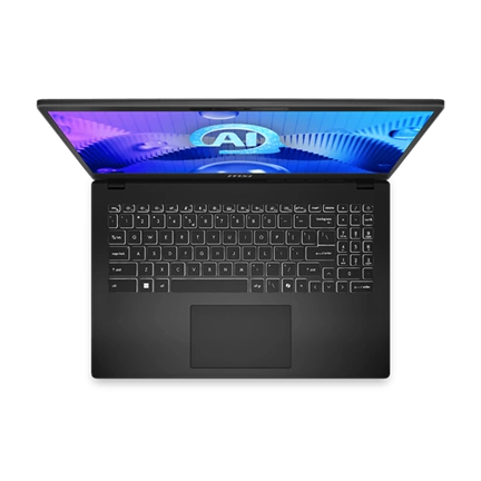 MSI Modern 15 H AI C1M notebook 15,6" FHD, Intel Core Ultra 5 125H, 16GB DDR5, 512GB SSD, nincs operációs rendszer MSI Modern 15 H AI C1M notebook 15,6" FHD, Intel Core Ultra 5 125H, 16GB DDR5, 512GB SSD, nincs operációs rendszer