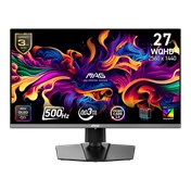 MSI Monitor GAMING MAG 272QP QD-OLED X50 26,5" WQHD 2560x1440, 500Hz, 150000:1 CR, 250cd/m2, 0,03ms, 2x HDMI, DP, USB-C MSI Monitor GAMING MAG 272QP QD-OLED X50 26,5" WQHD 2560x1440, 500Hz, 150000:1 CR, 250cd/m2, 0,03ms, 2x HDMI, DP, USB-C