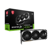 MSI Videokártya PCI-Ex16x nVIDIA RTX 4080 SUPER VENTUS 3X OC 16GB DDR6X