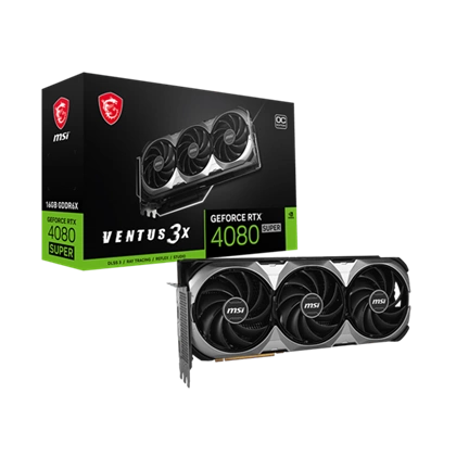 MSI Videokártya PCI-Ex16x nVIDIA RTX 4080 SUPER VENTUS 3X OC 16GB DDR6X