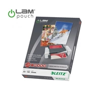 Meleglamináló fólia, 170 mikron, A4, fényes, UDT technológiával, LEITZ "iLam" (100 db)
