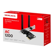Mercusys MA30E AC1200 Wi-Fi Bluetooth PCIe Adapter