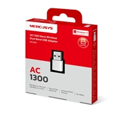 Mercusys MA30N Wi-Fi adapter AC1300 Nano USB kétsávos