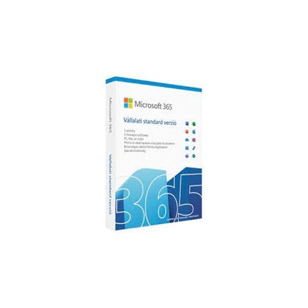 Microsoft 365 Vállalati Standard verzió (Business Standard) 1Y Win/MAC ENG FPP BOX Doboz P8