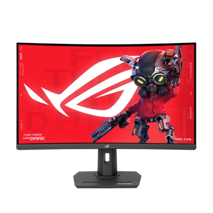 Mon Asus 32" ROG Strix XG32WCMS monitor - VA