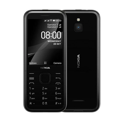NOKIA 8000 4G Dual SIM fekete