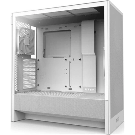 NZXT H5 Flow (2024) számítógépház, fehér