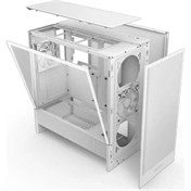 NZXT H5 Flow (2024) számítógépház, fehér