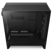 NZXT H5 Flow RGB (2024) számítógépház, fekete