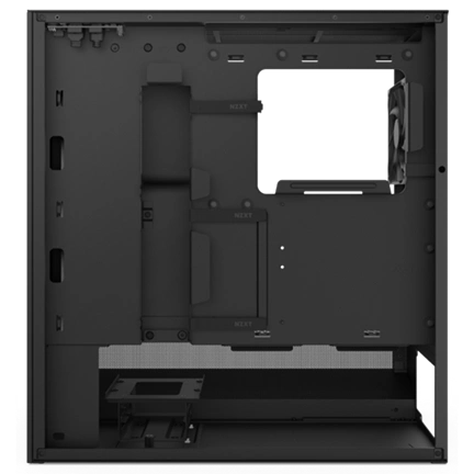 NZXT H5 Flow RGB (2024) számítógépház, fekete