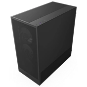 NZXT H5 Flow RGB (2024) számítógépház, fekete