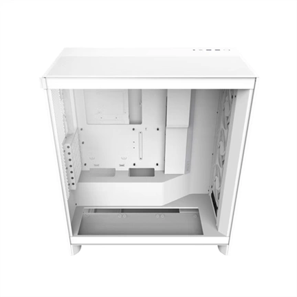 NZXT H7 Flow RGB (2024) számítógépház - matt fehér