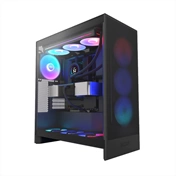 NZXT H7 Flow RGB (2024) számítógépház - matt fekete