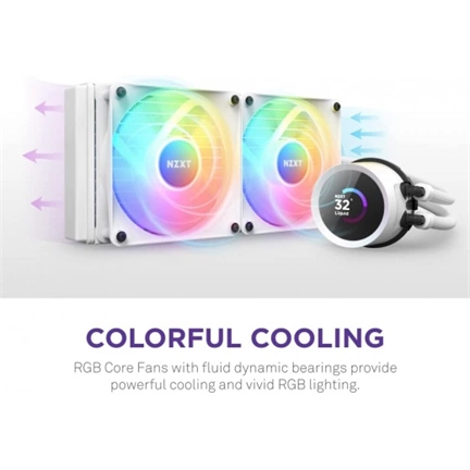 NZXT Kraken Elite 240 RGB - White