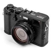 Nisi Fujifilm X100 napellenző UV szűrővel és védőkupakkal - Fekete